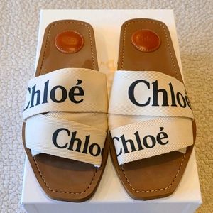 Chloe logo sandals